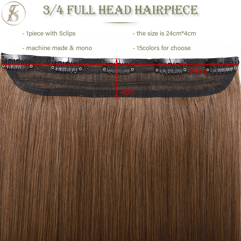 TESS クリップ人毛エクステンション 100% ナチュラル - Seamless Clip In Hair Extensions Human Hair のレビューと価格