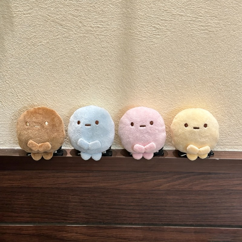 4個入り かわいいすみっコぐらしのぬいぐるみヘアクリップ、滑 - Hair Clips のレビューと価格