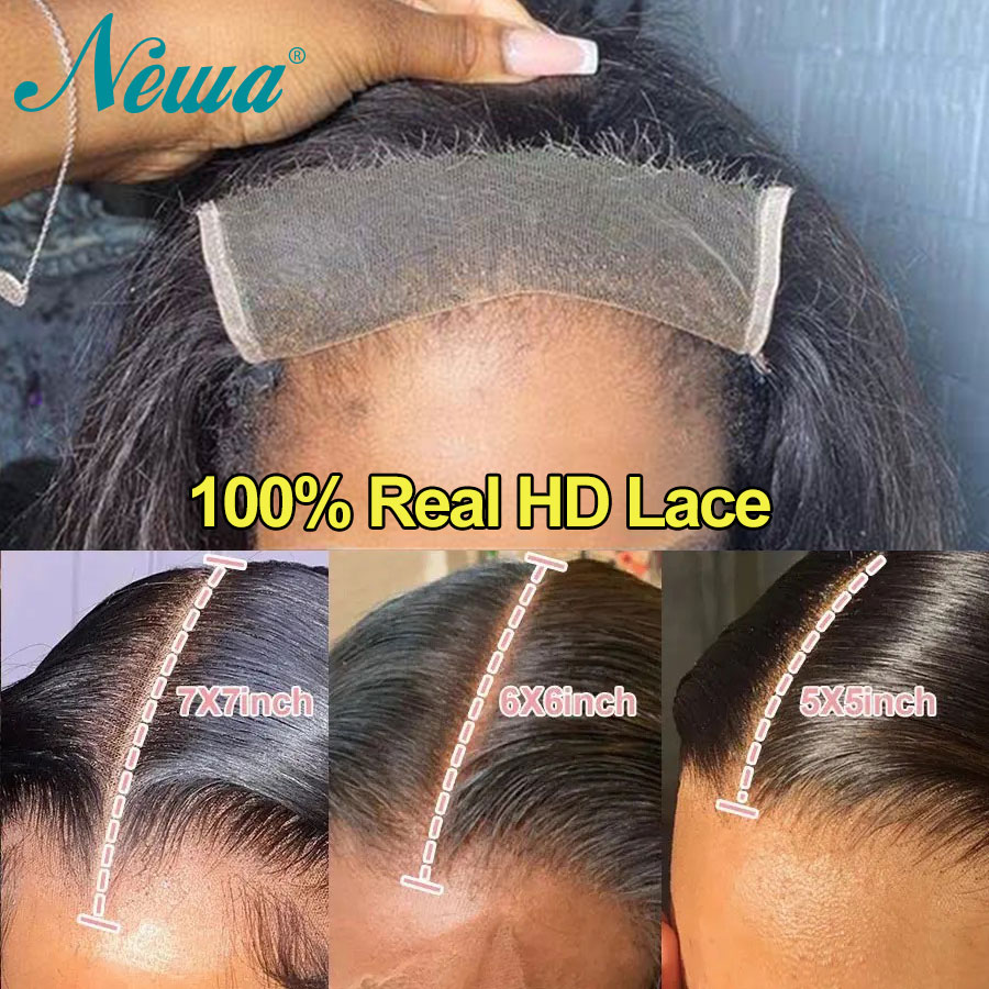 女性用ナチュラルレースフロントウィッグ,滑らかなブラジルの髪 - Hd Lace Frontal Wig Human Hair Pre Plucked のレビューと価格