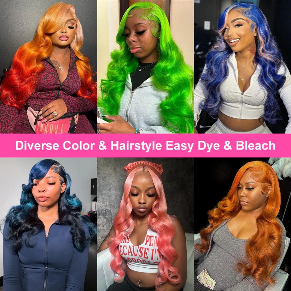 40インチ 613 ハニーブロンド ボディウェーブウィッグ  - 613 Blonde Body Wave Lace Front Wig のレビューと価格