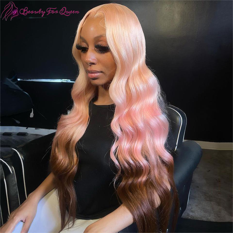 目立たないHDレースフロントのロングウェーブウィッグ。人毛を - Glueless Wear And Go Human Hair Wig のレビューと価格