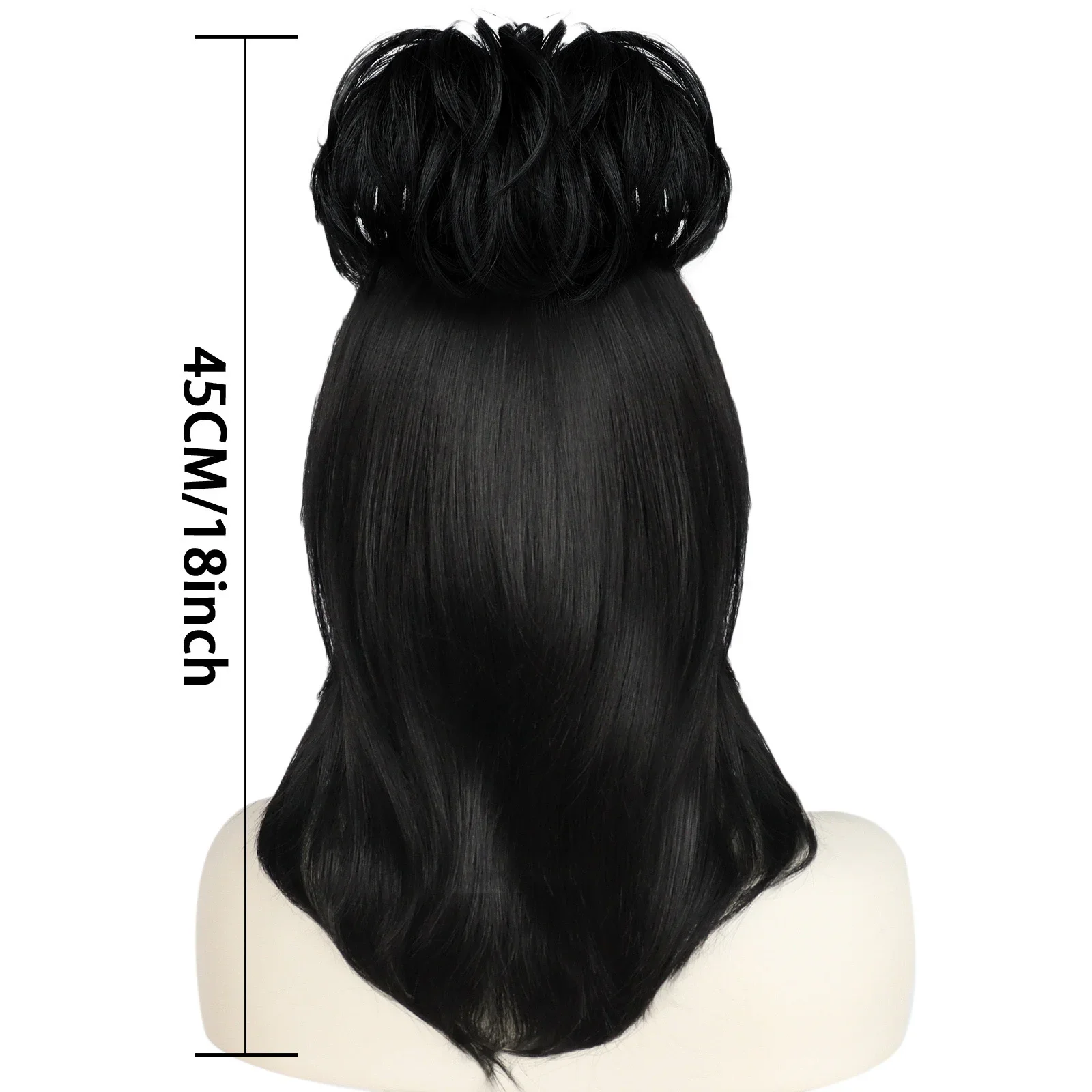 Lydia deetz-女性用コスプレウィッグ,黒の人工毛, - Synthetic Braided Wigs For Black Women のレビューと価格