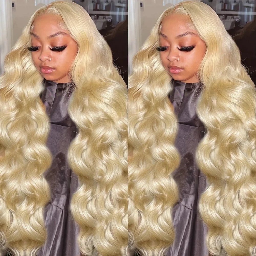 46インチHDブロンド13x4レースフロントウィッグ、613 - 613 Blonde Body Wave Lace Front Wig のレビューと価格