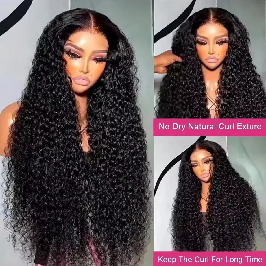 250密度ディープウェーブウィッグ 13x6 HDレースフロ - Lace Front Wigs のレビューと価格