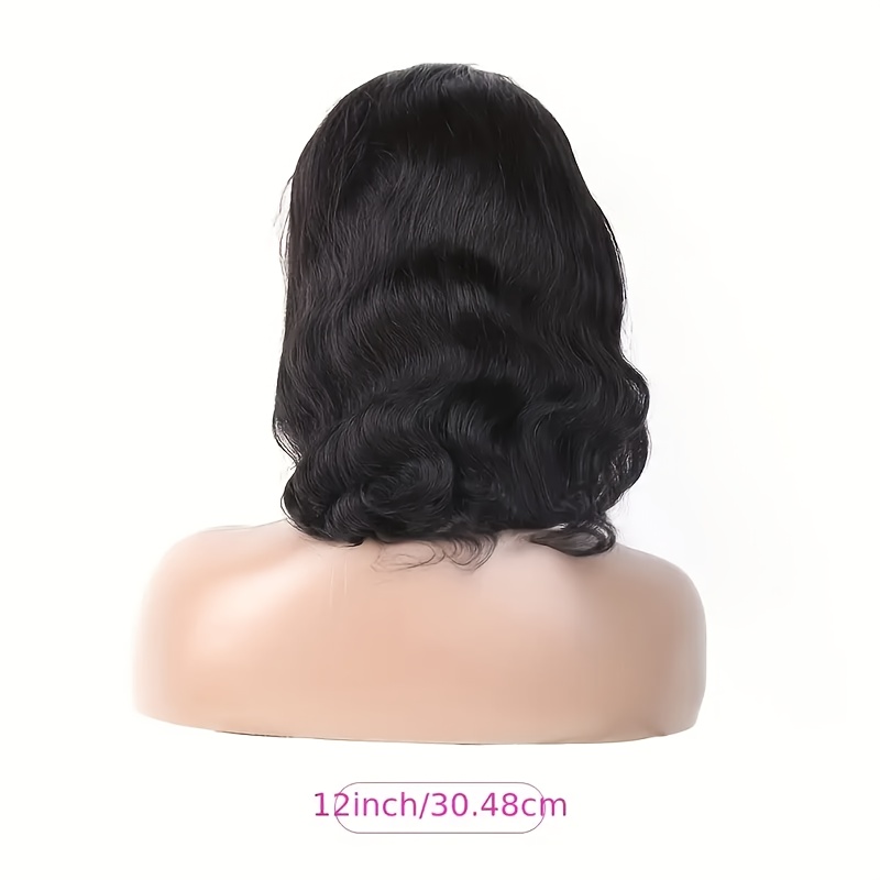 13x6 HDレースフロントウィッグ接着剤不要人毛ショートボ - Glueless Wear And Go Human Hair Wig のレビューと価格