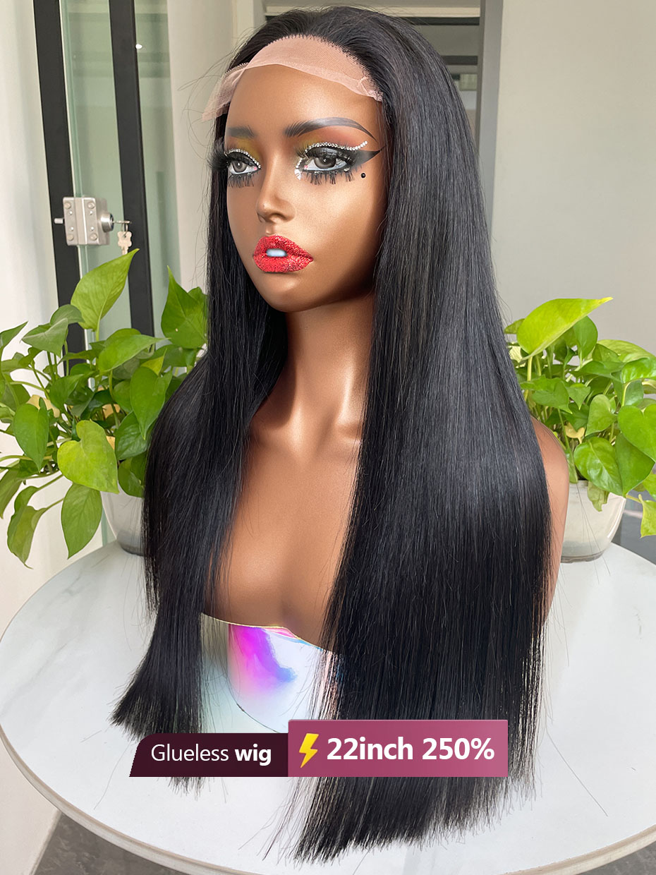13x6ボブウィッグ 100%人毛 5x5接着剤不要ウィッグ - Human Hair Wigs のレビューと価格